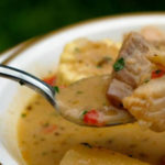 Sancocho de pescado ecuatoriano para 4 porciones