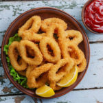 Calamares apanados para 3 personas