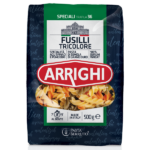 Pasta Fusillini Tricolor 500 g.