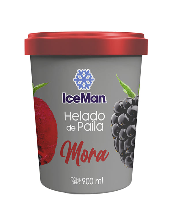 Helado De Paila Mora ICEMAN 1 L.