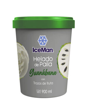 Helado De Paila Guanabana ICEMAN 1 L.