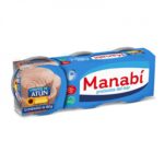 Lomitos De Atún Pack X3 MANABI 80 g.